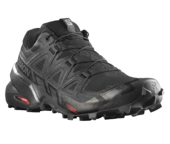 Salomon Men’s Speedcross 6 Trail Running Shoes Black Phantom Size 9.5
