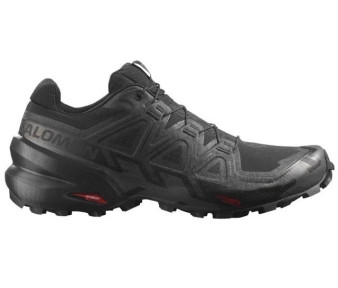 Salomon Men’s Speedcross 6 Trail Running Shoes Black Phantom Size 9.5