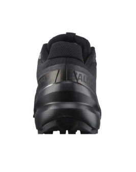Salomon Women's Speedcross 6 Trail Running Shoes Black/Black Phantom Size 9