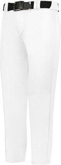 Alleson Women's Softball Pants W/Elastic Cuffs White Size XL
