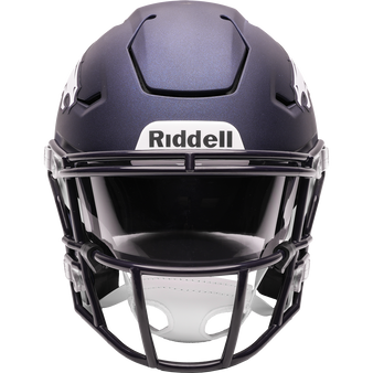 Riddell Denver Broncos Mid-Size Speedflex Helmet Blue Orange