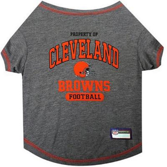 Pets First Cleveland Browns Pet T-Shirt X-Small