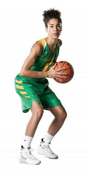 Nike Hyperlite Oregon Women's Basketball Jersey Green Size M