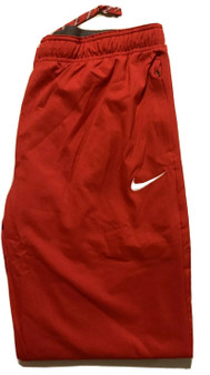 Nike DRI FIT Lined Wind Resistant Training Pants Red Women's Medium