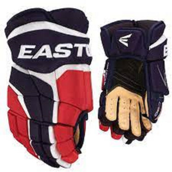 Easton Stealth C9.0 11" Junior Hockey Gloves Navy, Red, White