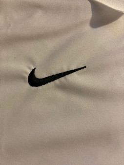 Nike Dri-Fit Men’s Iowa Hawkeyes Tennis Polo White Size XL