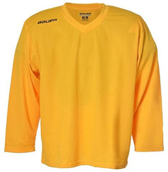 Bauer 200 Series Youth Goalie Cut Core Practice Jersey Gold