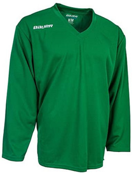 Bauer 200 Series Senior Core Practice Jersey Kelly Green Size Small