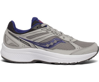 Saucony Cohesion 14 Women's Running Shoes Grey/Purple