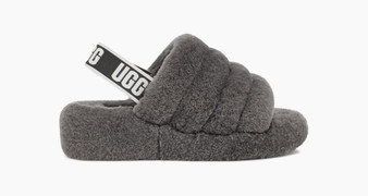 UGG Fluffita Women's Slides Black Size 10