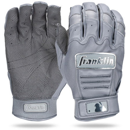 Franklin CFX Pro Chrome Youth Batting Gloves Grey