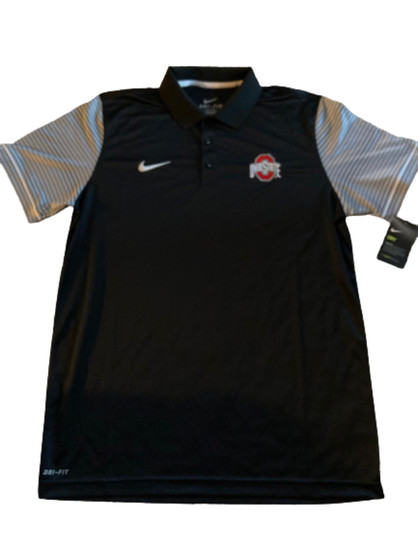 ohio state nike dri fit polo