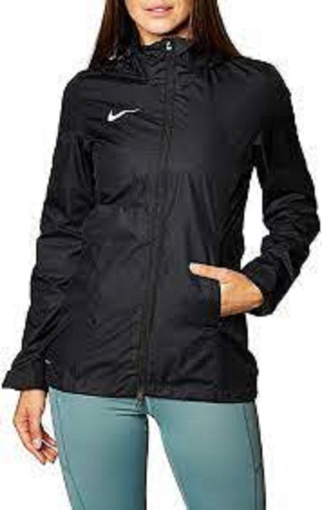 Nike Women's Academy 18 Rain Jacket Black Size Small