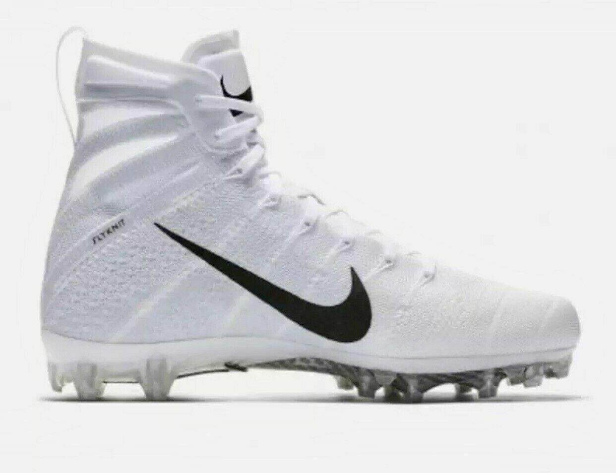 Nike Vapor Untouchable 3 Elite P Men's Football Shoes White Black Size 10.5