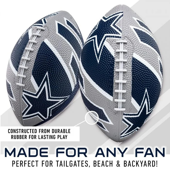 Franklin Sports NFL Team Footballs - Rubber Youth Mini Footballs