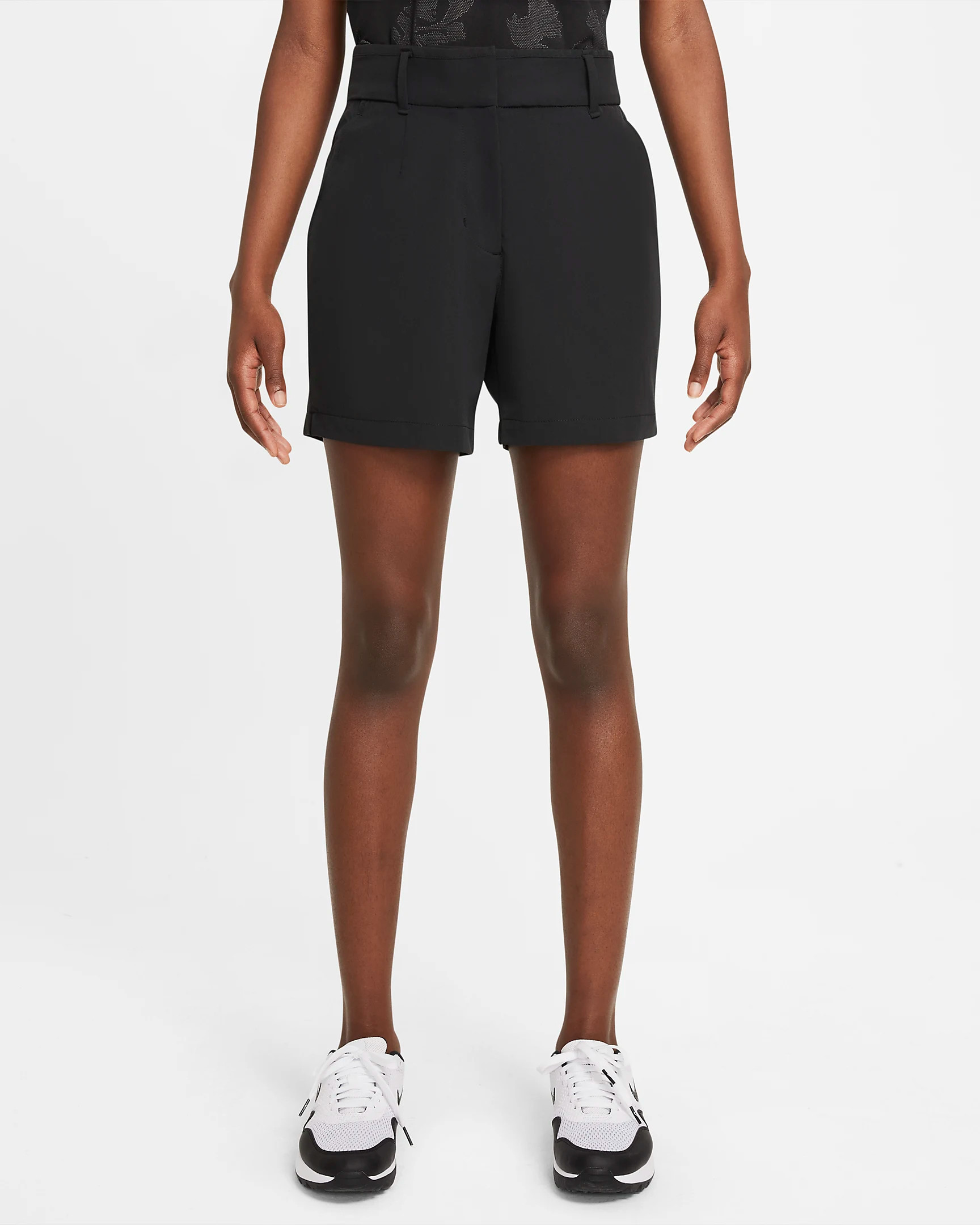 black nike womens golf shorts