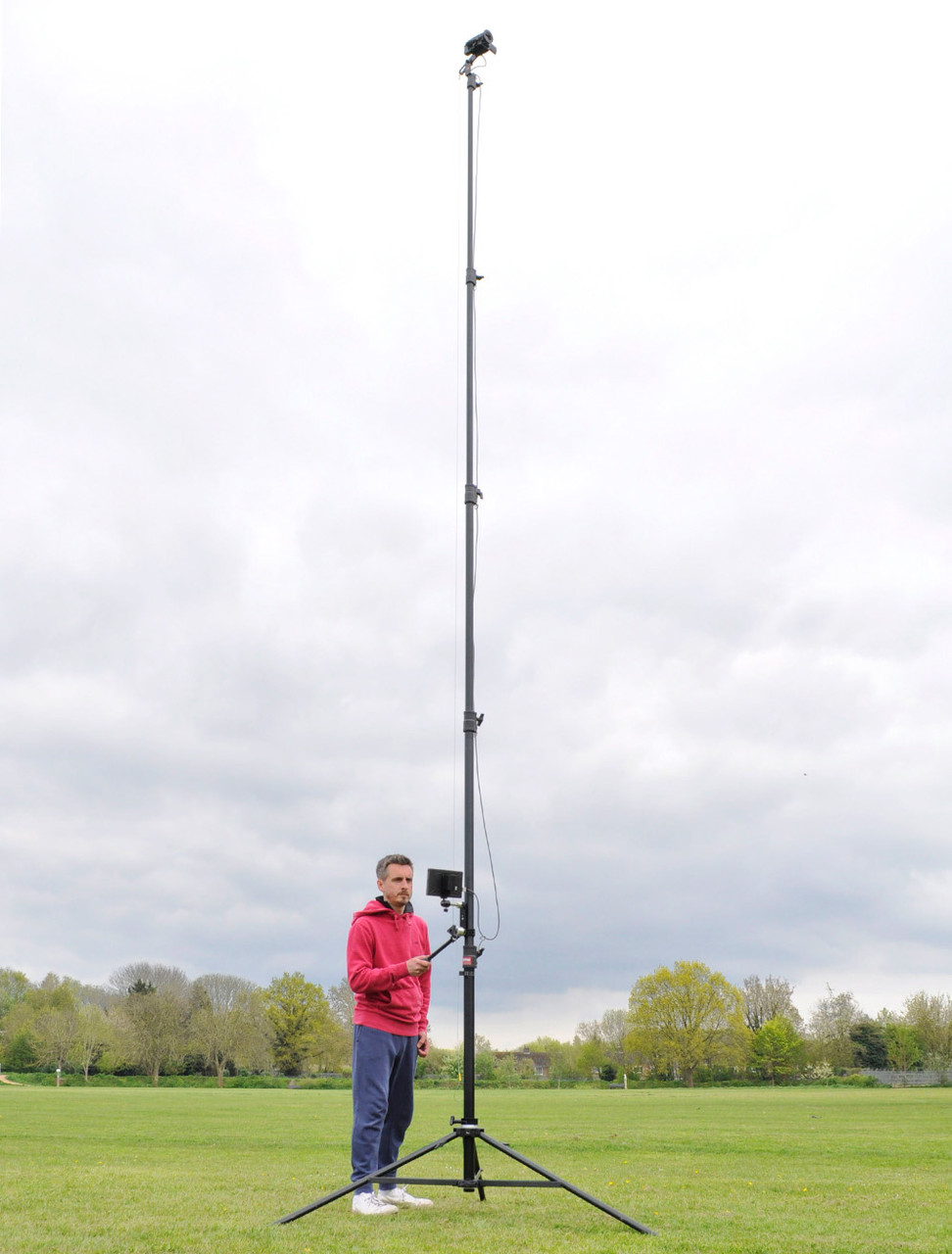 Hague Camera Supports Highshot Sports Camera Mast With Manual Pan ...