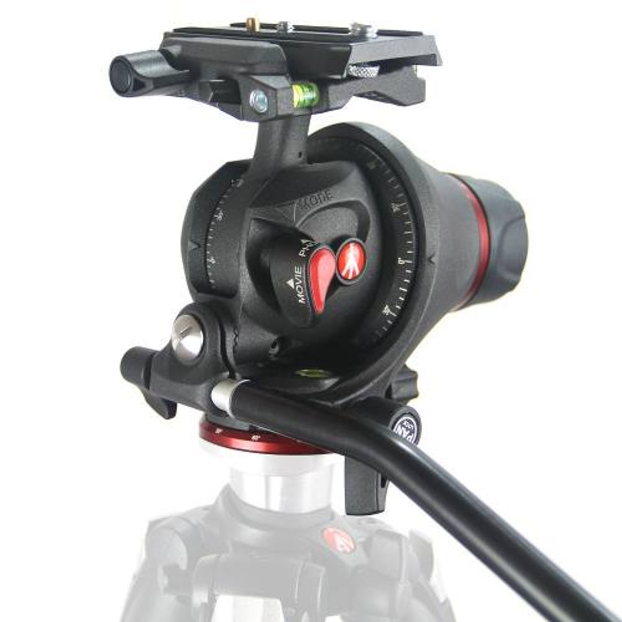 Magnesium Photo-Movie Tripod Head with Quick Release Plate