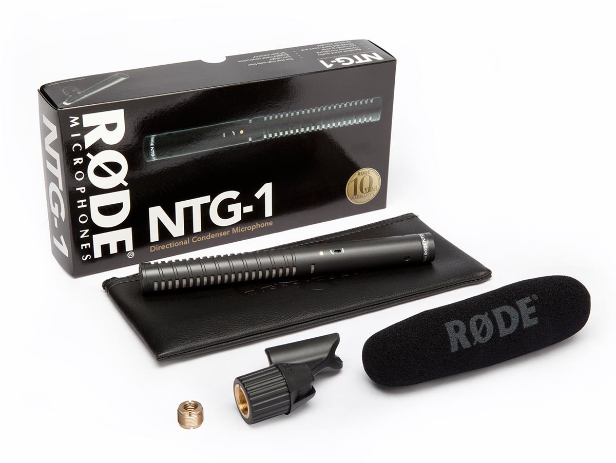 Rode NTG-1 Professional Shotgun Microphone For Cameras | Cameragrip