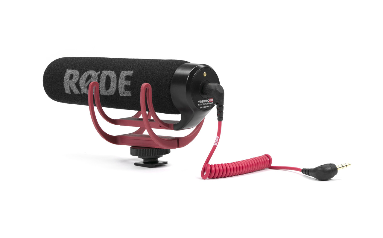 Rode Videomic Go Camera Microphone For Video & DSLR Cameras