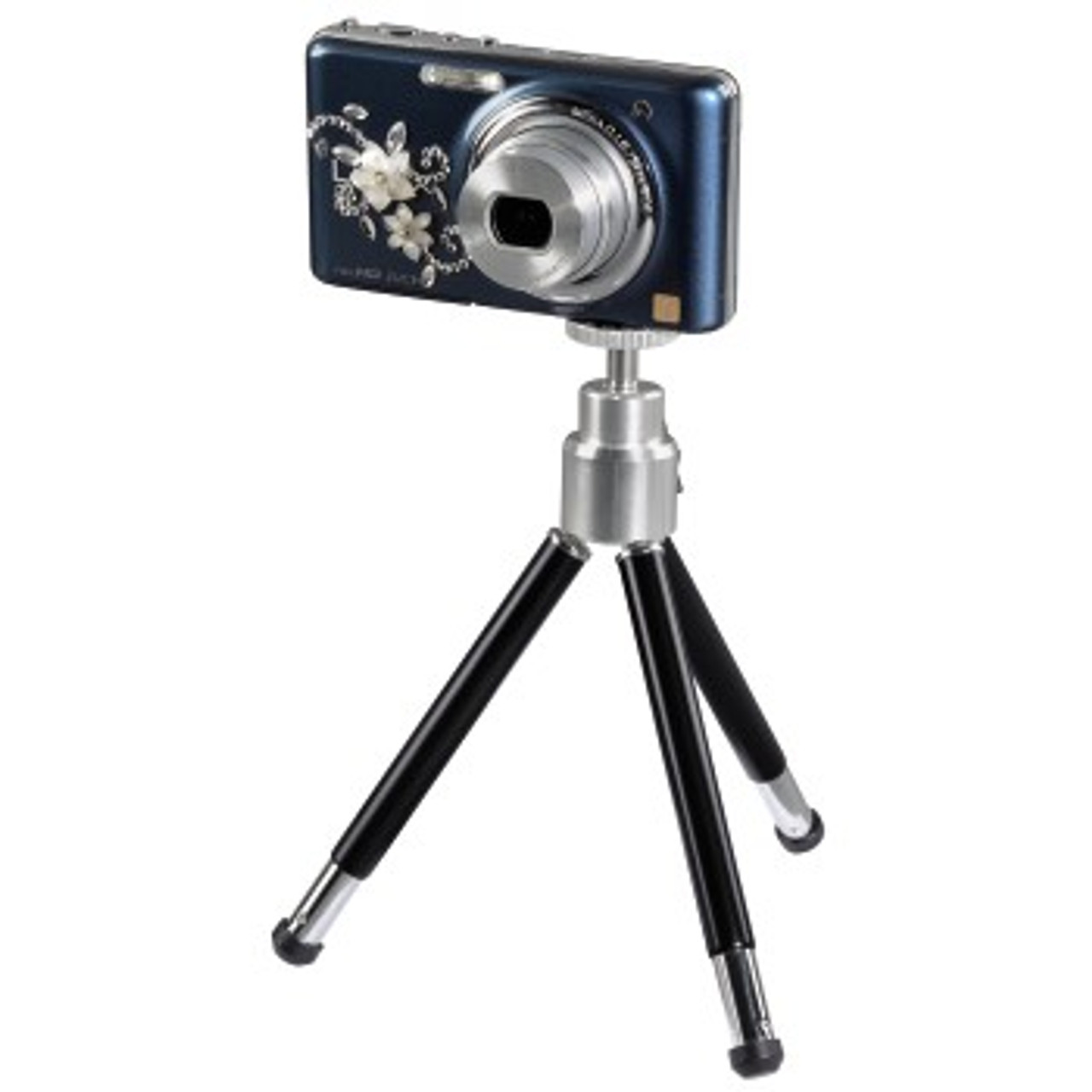 Hama 4619 106-3D Tripod for Smartphone/Tablet/Camera Champagne