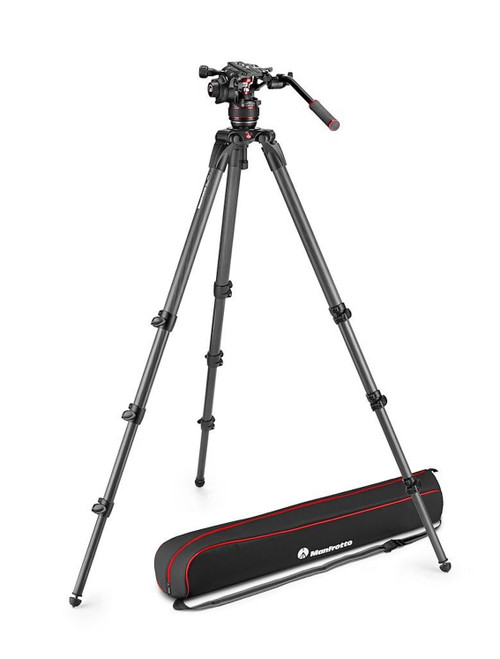 Manfrotto Nitrotech 608 Video Head With 536 Carbon Fibre Legs