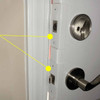 Door Armor MINI Door Shields Lock Security Plates (2Pcs )