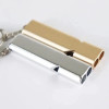 Flat Aluminum Alloy Dual Frequency Survival Whistle Double Tube Outdoor Survival Survival Whistle Equipment Equipped EDC Tool Flat Aluminum Alloy Dual Frequency Survival Whistle Double Tube Outdoor Survival Survival Whistle Equipment Equipped EDC Tool