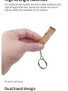 Flat Aluminum Alloy Dual Frequency Survival Whistle Double Tube Outdoor Survival Survival Whistle Equipment Equipped EDC Tool Flat Aluminum Alloy Dual Frequency Survival Whistle Double Tube Outdoor Survival Survival Whistle Equipment Equipped EDC Tool
