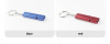 Flat Aluminum Alloy Dual Frequency Survival Whistle Double Tube Outdoor Survival Survival Whistle Equipment Equipped EDC Tool Flat Aluminum Alloy Dual Frequency Survival Whistle Double Tube Outdoor Survival Survival Whistle Equipment Equipped EDC Tool