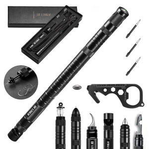 Multifunctional Outdoor Tactical Pen,  Survival Gear, Self-Defense, Rescue Supplies, Hiking,Camping Survival Tool with Compass Multifunctional Outdoor Tactical Pen,  Survival Gear, Self-Defense, Rescue Supplies, Hiking,Camping Survival Tool with Compass