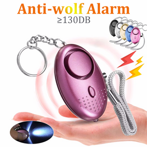 Safety Protect Alert Self Defense Alarm 130dB Anti-wolf Women SOS Security Emergency LED Self-defense Keychain Supplies Gadgets Safety Protect Alert Self Defense Alarm 130dB Anti-wolf Women SOS Security Emergency LED Self-defense Keychain Supplies Gadgets