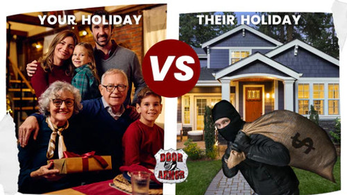 Why do crime rates increase during the holidays?