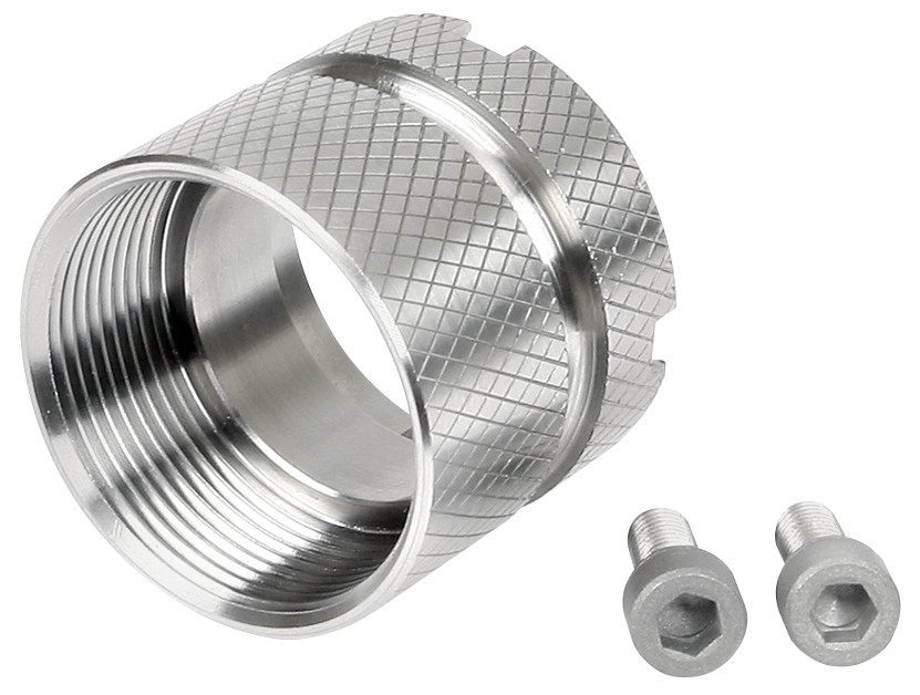 Upgrade Your Rifle with a MI CR/SLH Series Titanium Barrel Nut and
