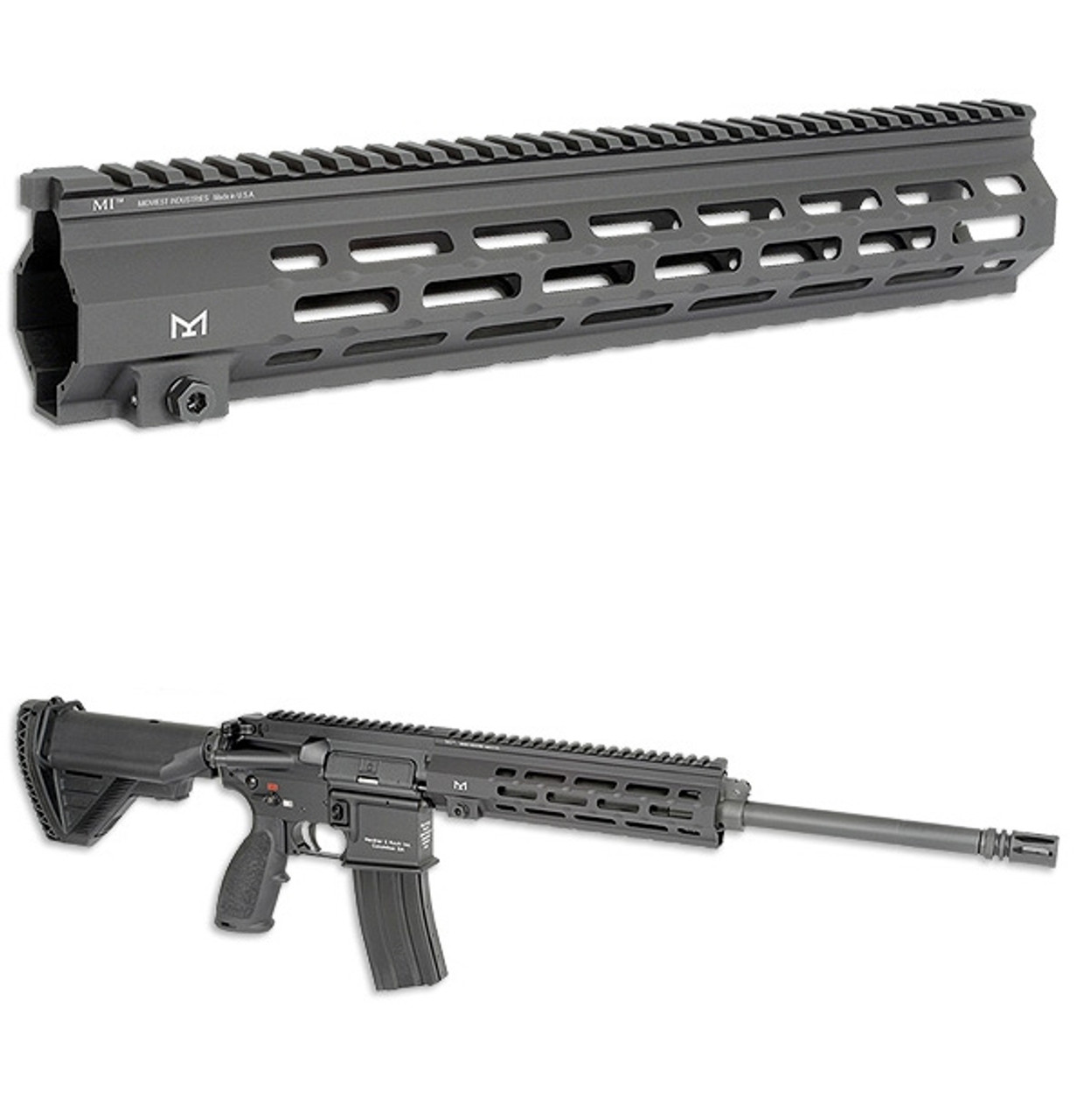 HK416/MR556 Handguard, M-LOK™ - Midwest Industries, Inc.