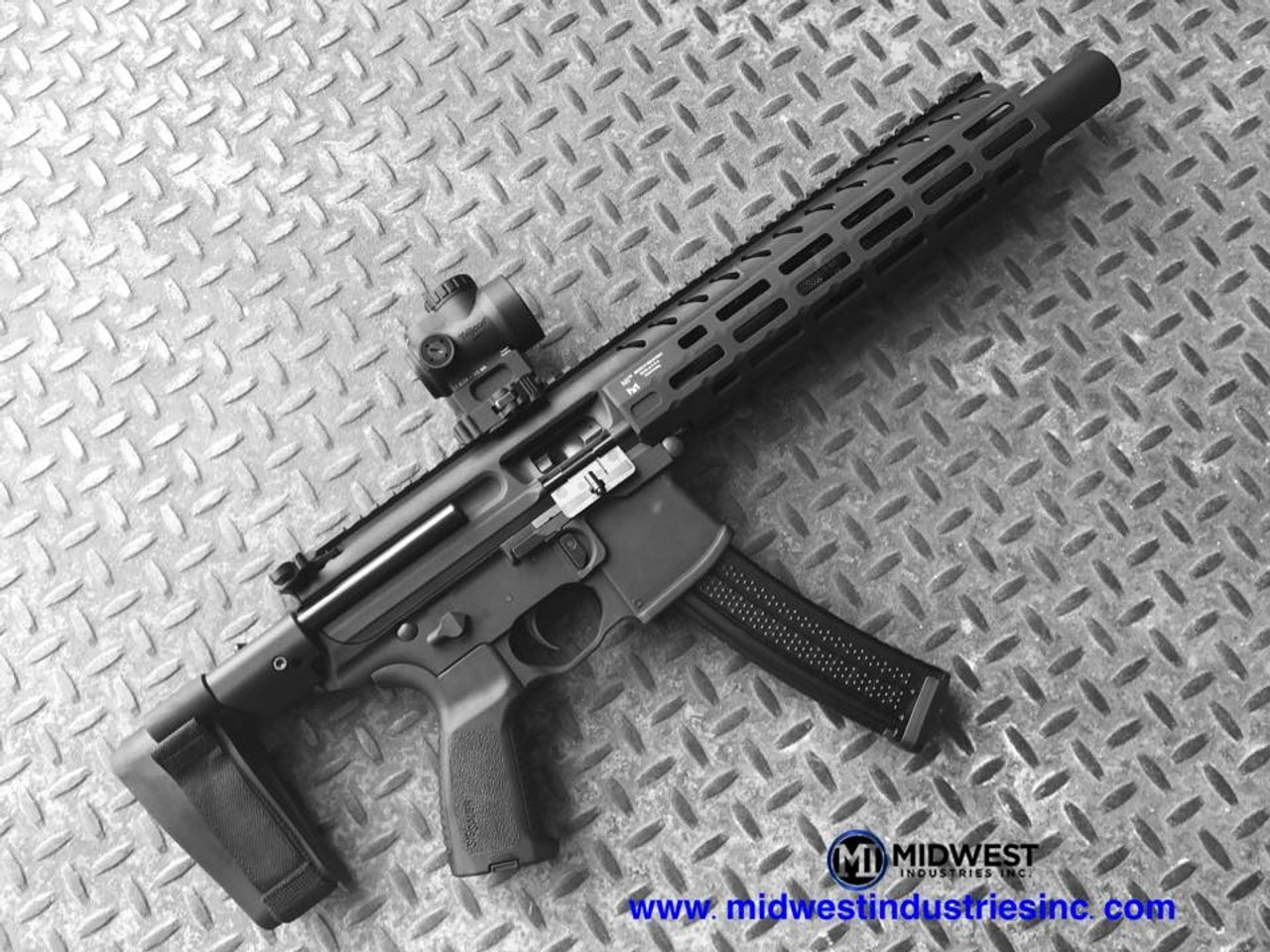 実物Mid West Industries MP5Kハンドガード-