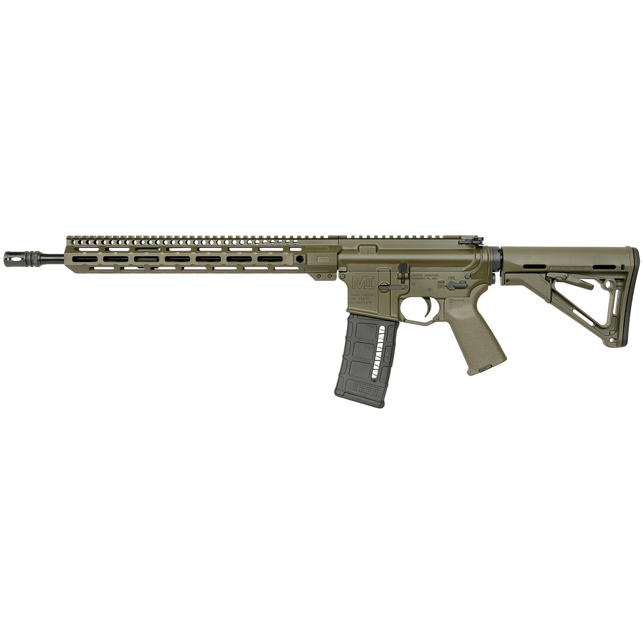 Shop Our 16Inch Lightweight Rifle, .223 Wylde, M-LOK® in Olive Drab