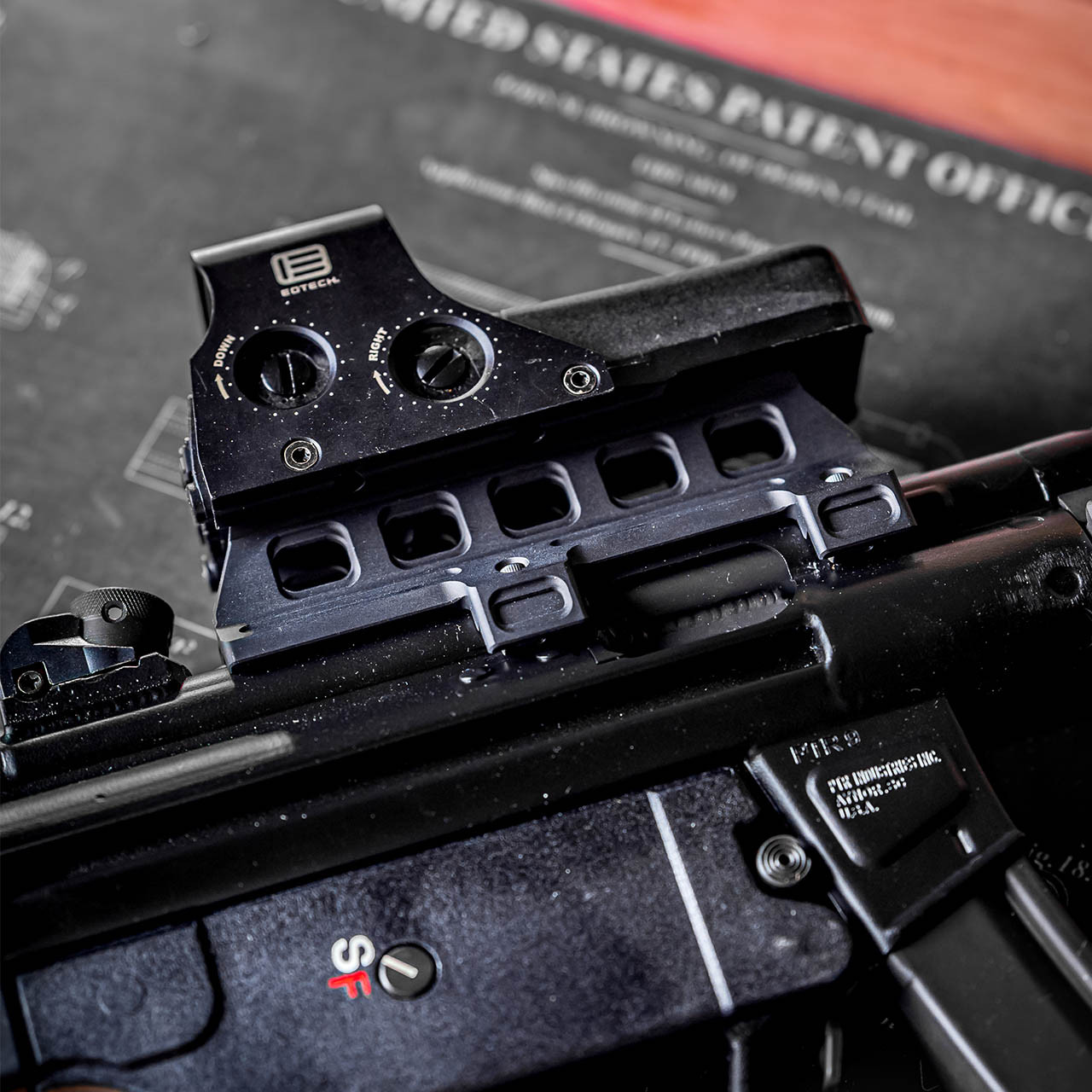 Upgrade Your Rifle with the MP5/MP5K Tall 9 Slot 1913 Optic Mount