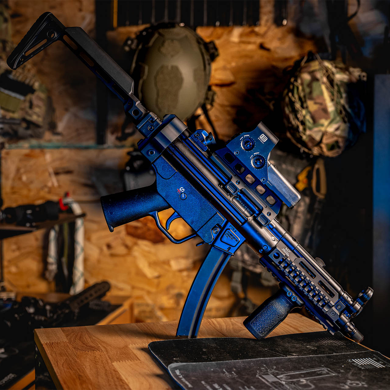 Upgrade Your Rifle with the MP5/MP5K Tall 9 Slot 1913 Optic Mount