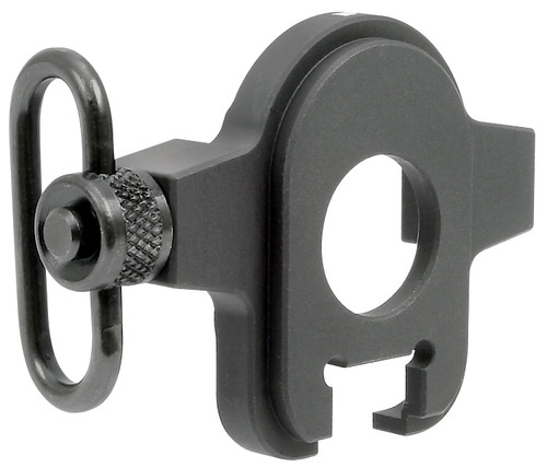 The Mossberg 500/590 End Plate Adapter, Quick Disconnect, Ambidextrous. Product made by Midwest Industries.