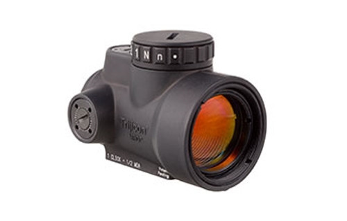 Right side of the Trijicon MRO 2.0 MOA. Product sold by Midwest Industries.