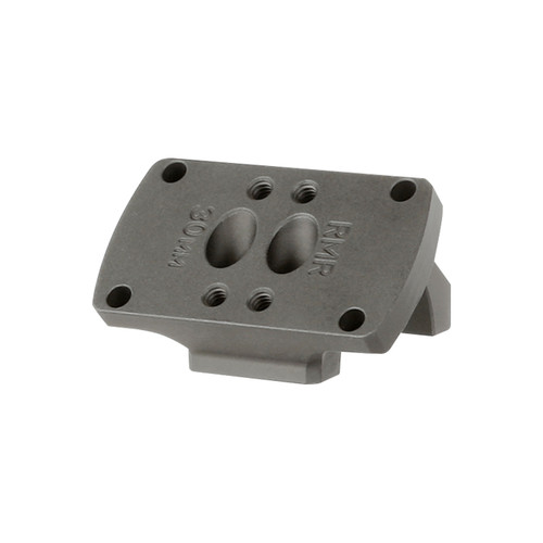 Front side of an MK2 RMR 45 Offset - 30MM. Product made by Midwest Industries.