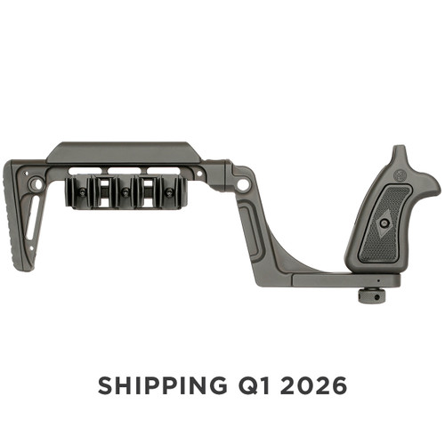 Right side of the Bounty Hunter Taurus Judge Stock. Product made by Midwest Industries.
