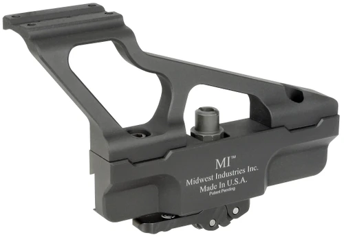 A Gen 2 AK Side Mount with a MRO Interface. Product made by Midwest Industries.