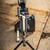 The FN-M249 M-LOK® Handguard, attached to a rifle, viewing from the front. Product made by Midwest Industries.