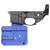 Bottom side of an AR-15 Lower Receiver Block with attachment. Product made by Midwest Industries.