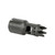 Angled view of a M24X1.5RH Muzzle Brake. Product made by Midwest Industries.