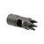 Angled view of a M14X1LH Muzzle Brake. Product made by Midwest Industries.