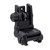 Angled side of a Black MBUS 3 Sight - Rear. Product made by Magpul Industries.