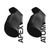 Right side of AK Shadow Crossover Grips in both textures with labels. Product made by Driven Arms Co.